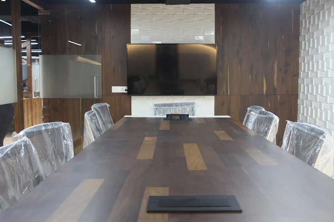 Conference Room with AV Equipment